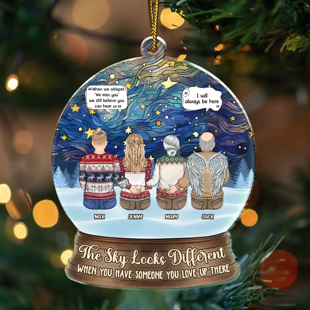 Family - Family Memorial When You Have Someone You Love - Personalized Custom Shaped Acrylic Ornament