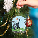 Christmas,Custom Photo,Golf,Gift For Men,Gift For Yourself,Gift For Husband,Gift For Boyfriend,Gift For Father,Funny - Custom Photo Funny Golfer Played A Lot Of Golf - Personalized Custom Shaped Acrylic Ornament