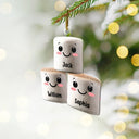 Christmas,Family,Funny - It's A Marshmallow World In The Winter - Personalized Cutout Acrylic Ornament