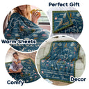 Gift For Mother, Gift For Grandma, Grandkids - Mama Bear We Hope Every Time You Snuggle This Blanket - Personalized Fleece Blanket, Sherpa Blanket
