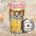 Beach Best Friends Choose For Ourselves - Gift For BFF - Personalized Custom Tumbler