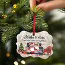 Linked Forever - Gift For Mother And Son - Personalized Custom Aluminum Ornament