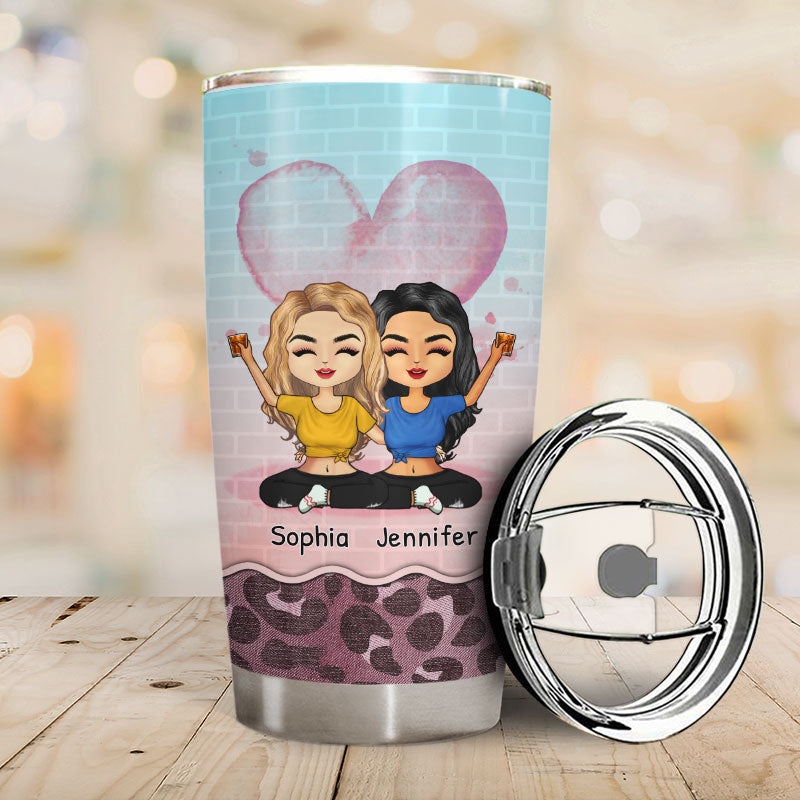 Besties Forever - Gift For Besties, BFF - Personalized Custom Tumbler