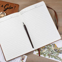 The Memories We've Made - Gift For Traveling Lovers - Personalized Leather Journal