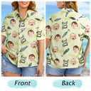 Custom Photo Reel Cool Dad - Personalized Hawaiian Shirt