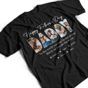 Custom Photo Dear Dad You're The World To Us - Personalized T Shirt