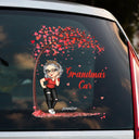 Grandma's Car - Personalized Decor Decal