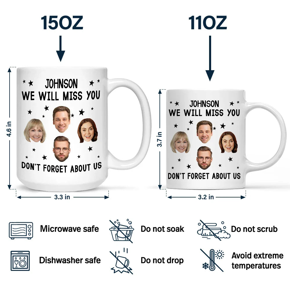 Christmas,Custom Photo,Gifts For Colleagues,Happy - Custom Photo I Used To Work With Absolute Legends - Personalized Mug