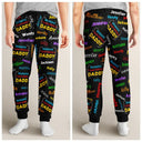 Gift For Grandpa - Reasons I Love Being Papa - Personalized Pajamas Pants