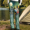 Camping,Campsite,Gift For Women,Happy - Super Sexy Camping Lady - Personalized Pajama Pants