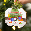 Grandkids Are The Presents Under The Tree - Christmas Gift For Family - Personalized Wooden Ornament