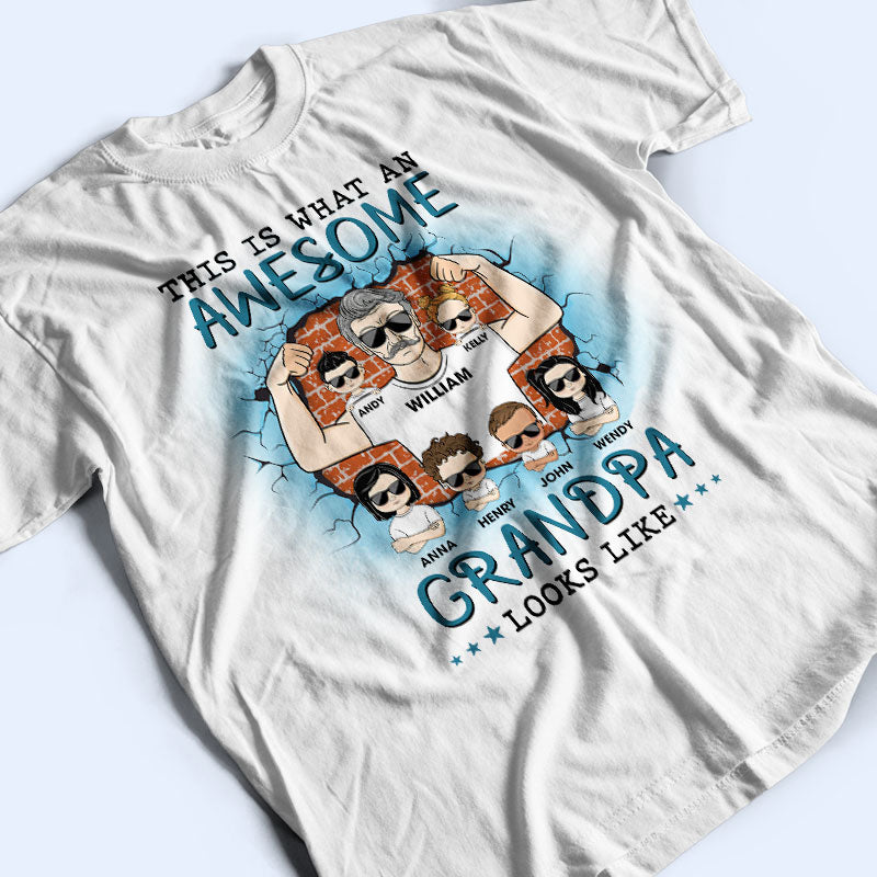 Grandpa You Can't Scare Me - Gift For Father - Personalized Custom T Shirt