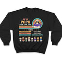 Best Papa Ever Just Call Papa - Father & Grandpa Gift - Personalized Custom T Shirt