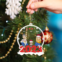 All Family 2023 - Christmas Gift For Family - Personalized Custom Shaped Acrylic Ornament