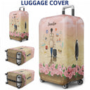 Catch Flights Not Feeling Traveling - Personalized Custom Luggage Cover