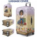 Must Travel Light - Gift For Travel Lover - Personalized Custom Luggage Cover