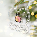 Our Memories Are Countless Our Friendship Is Endless - Personalized Custom Shaped Acrylic Ornament