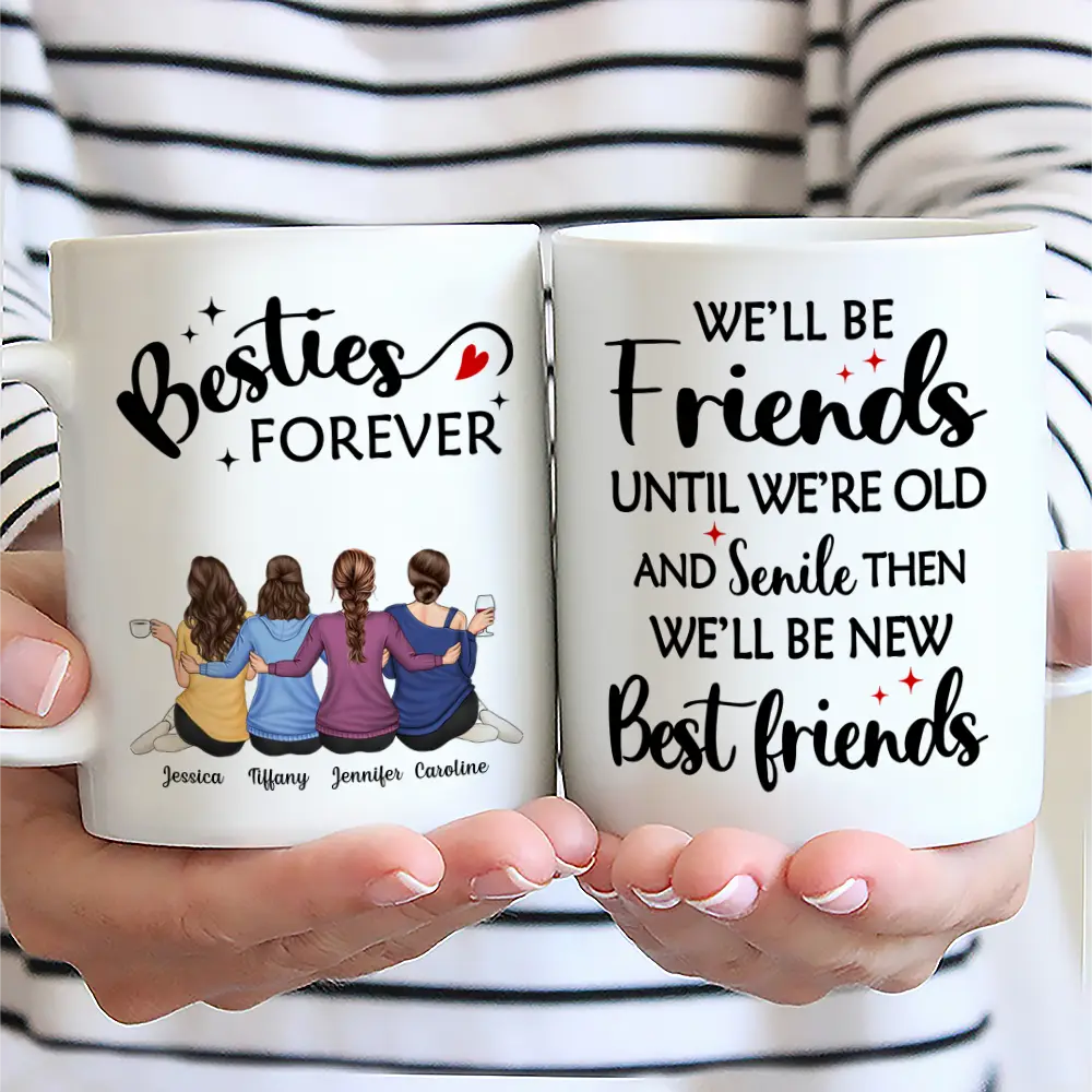 Our Memories Are Countless Our Friendship Is Endless - Personalized Mug