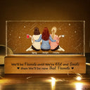 Our Memories Are Countless Our Friendship Is Endless - Personalized Rectangle LED Light