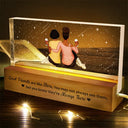 Our Memories Are Countless Our Friendship Is Endless - Personalized Rectangle LED Light