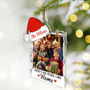 Family - Custom Photo Family Together We Make A Family - Personalized Custom Shaped Acrylic Ornament