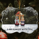 Family, Memorial - I Am Always With You Memorial Family - Personalized Medallion Acrylic Ornament