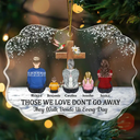 Family, Memorial - I Am Always With You Memorial Family - Personalized Medallion Acrylic Ornament