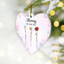 Gift For Grandma, Gift For Mother - Mom Grandma We Love You - Personalized Custom Shaped Acrylic Ornament