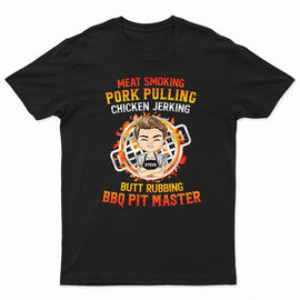 BBQ Pit Master - Personalized Custom T Shirt