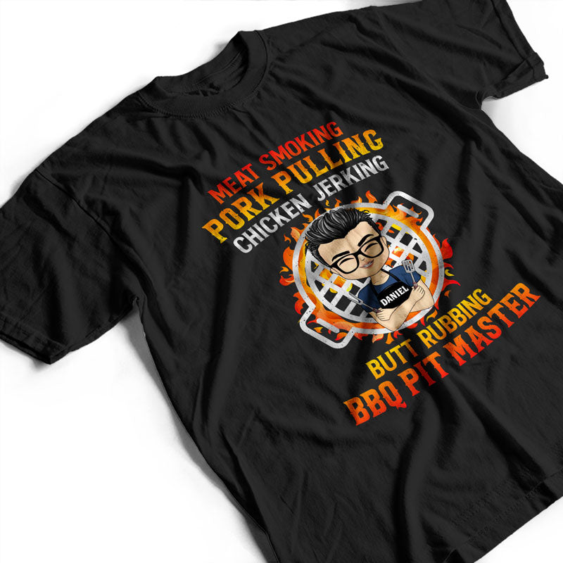 BBQ Pit Master - Personalized Custom T Shirt