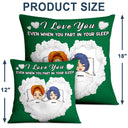 You Fart In Bed - Gift For Couples - Personalized Custom Pillow