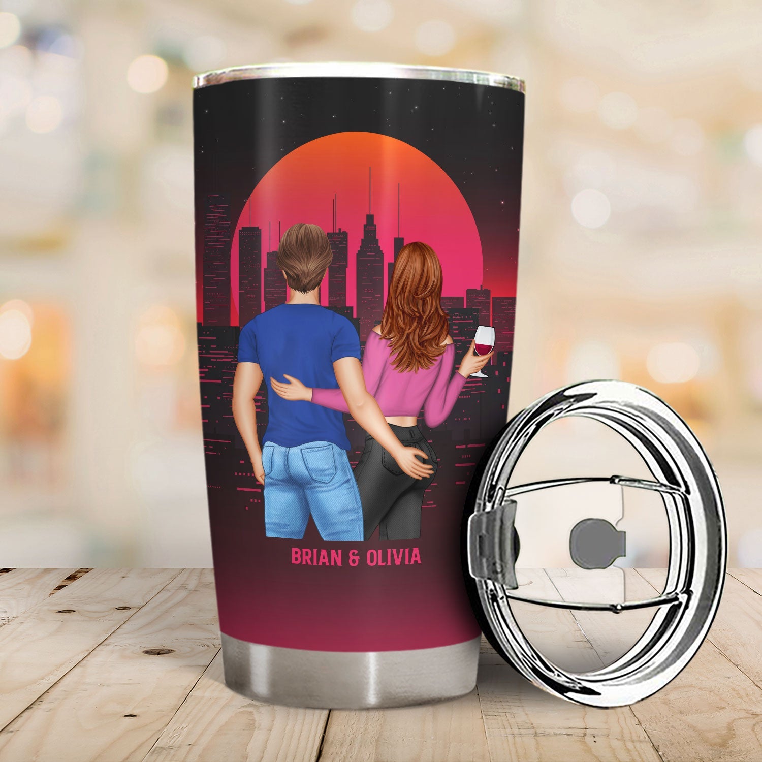 Found You Sooner Annoyed You Longer - Gift For Couples - Personalized Custom Tumbler