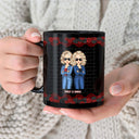 Black Rose Sibling Congrats On Being My Brother - Gift For Sibling - Personalized Black Mug