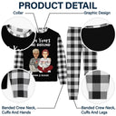 Christmas Couple I'm Yours No Refund - Gift For Couples - Personalized Unisex Pajamas Set