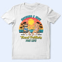 Couple Travel Partners For Life - Personalized T Shirt