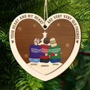 Gift For Bestie - Christmas Very Very Old Friends - Personalized 2-Layered Wooden Ornament