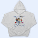 Traveling Best Friends Life Is Better On A Cruise With Best Friends - Gift For BFF, Sisters - Personalized Custom T Shirt