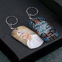 Custom Photo I Will Carry You With Me - Memorial Gift For Family - Personalized Aluminum Keychain