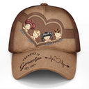 Promoted To Grandpa - Personalized Classic Cap