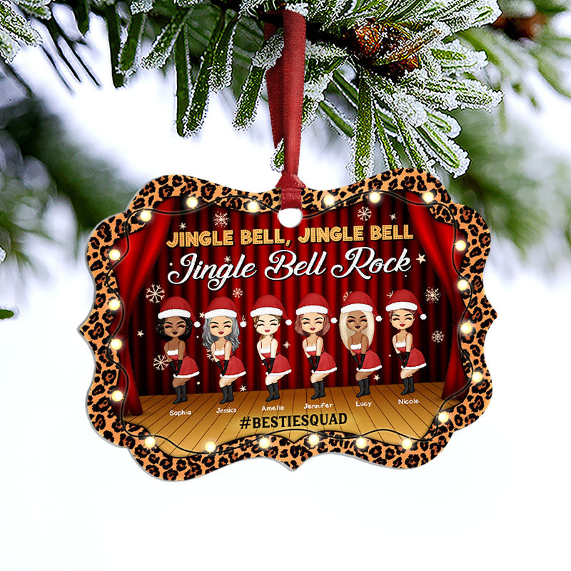 Best Friends Jingle Bell - Christmas Gift For BFF And Sisters - Personalized Custom Aluminum Ornament