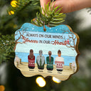 Family I Am Always With You - Christmas Memorial Gift - Personalized Wooden Ornament