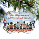 Family Always On My Mind Forever In My Heart - Christmas Memorial Gift - Personalized Wooden Ornament