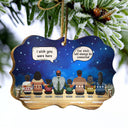 Family Memorial We Miss You - Christmas Memorial Gift For Family - Personalized Wooden Ornament