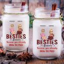 Because You Already Know Too Much - Christmas Gift For Bestie, Colleague, Sibling - Personalized Mason Jar Cup With Straw