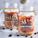 Because You Already Know Too Much - Christmas Gift For Bestie, Colleague, Sibling - Personalized Mason Jar Cup With Straw