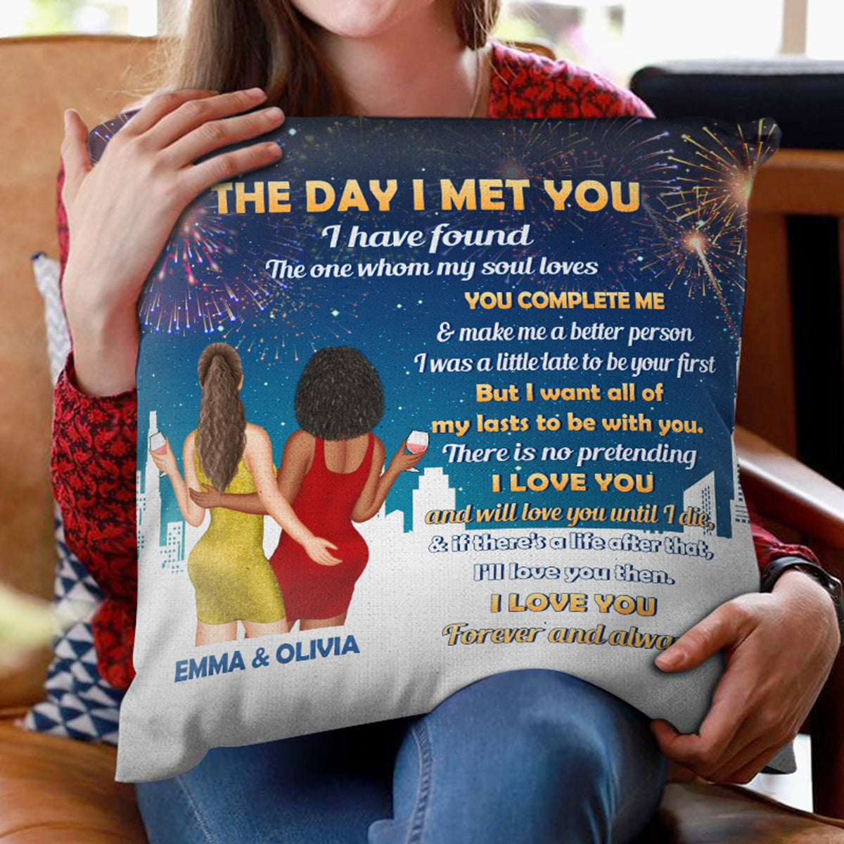 I Have Found The One - Gift For Couples - Personalized Custom Pillow