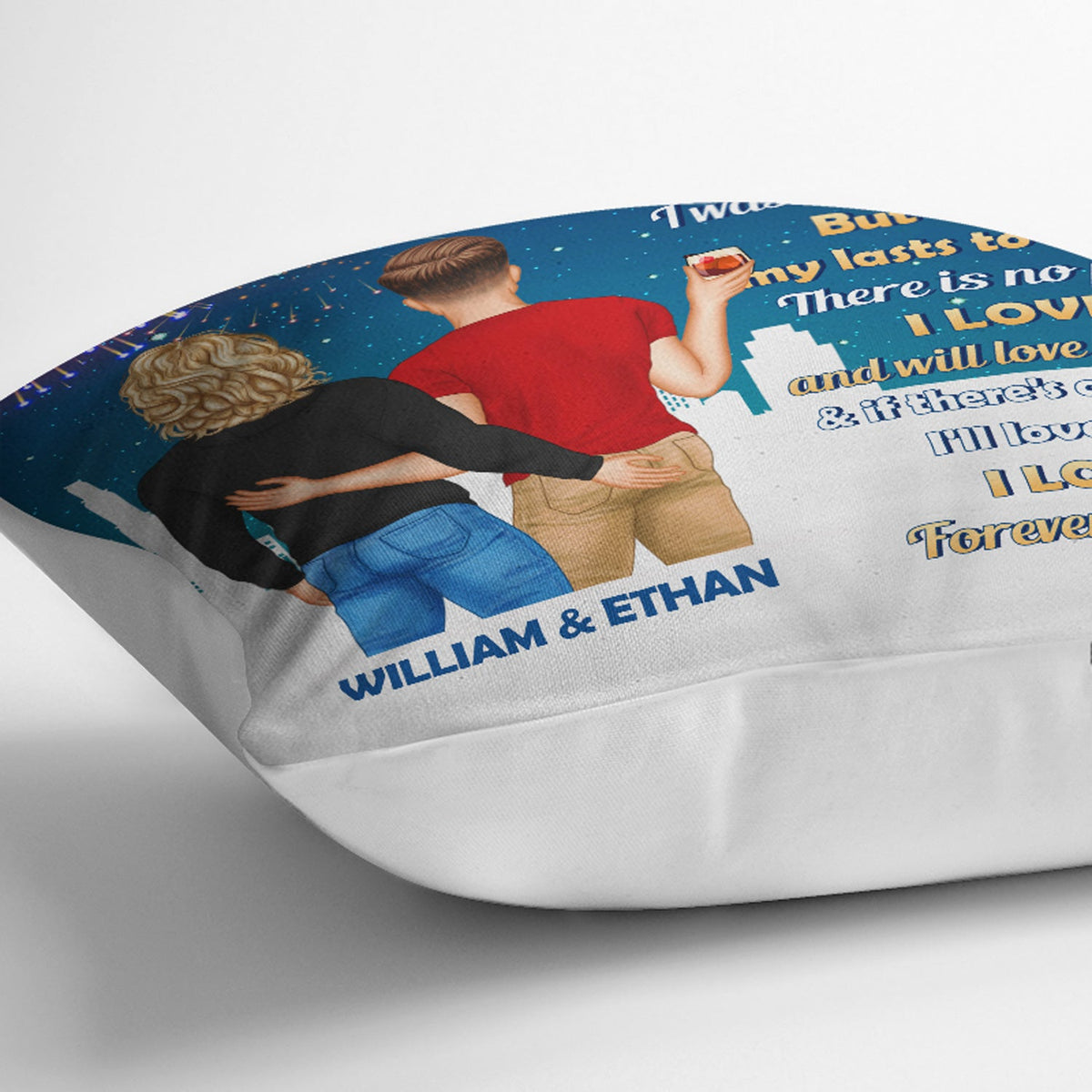 I Have Found The One - Gift For Couples - Personalized Custom Pillow