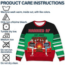 Married AF - Christmas Gift For Couples - Personalized Unisex Ugly Sweater