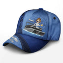 Pontoon Boat Hair Don't Care - Personalized Classic Cap