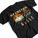 My Grandkids Have An Awesome Papa - Father & Grandpa Gift - Personalized Custom T Shirt